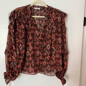 Beautiful Ulla Johnson blouse, size 6